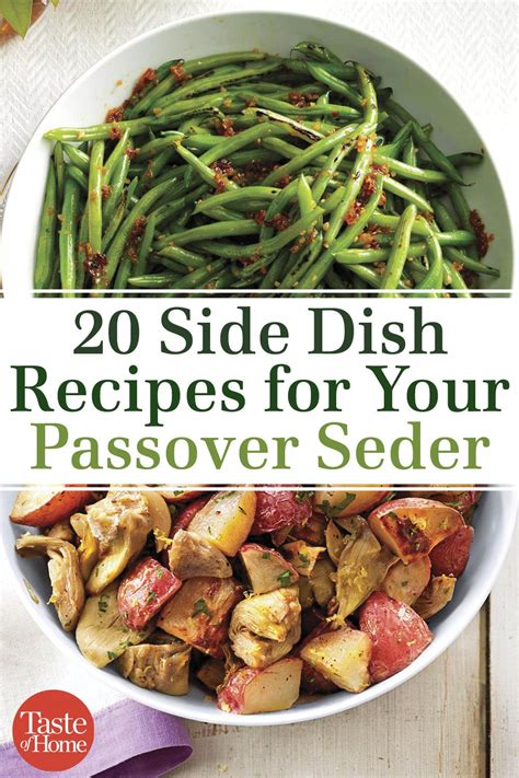 passover seder recipes traditional